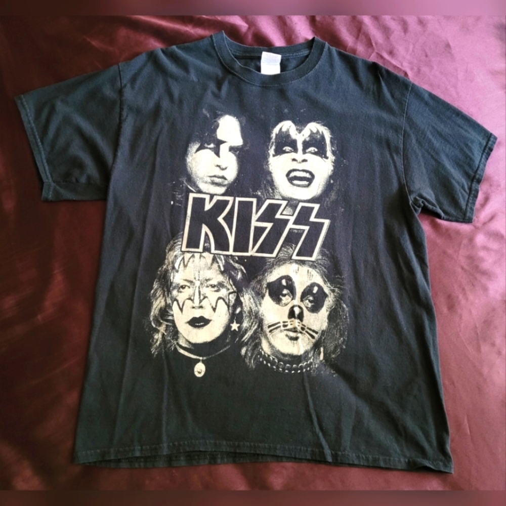 KISS Band 1975 Album Shirt Size Large